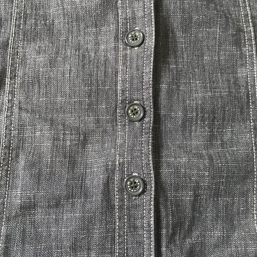Women’s Linen Blend Button Up Jacket Lightweight Utility Blazer Top - Picture 11 of 16
